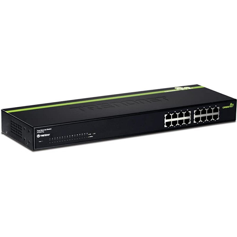 16-Port 10/100Mbps GREENnet Switch